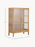 Alserio Wooden Display Cabinet