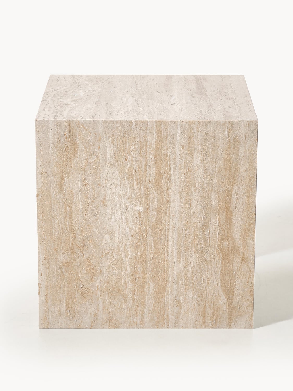 Trevano Travertine Side Tables (set of 2)