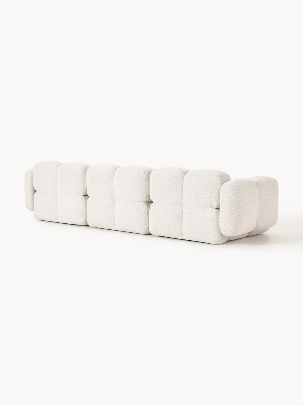 Valbrona Bouclé Modular Sofa (4-seater)