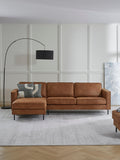 Pellio Leather Corner Sofa (3-seater)