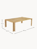 Onno Teak Wood Garden Table, Various Sizes
