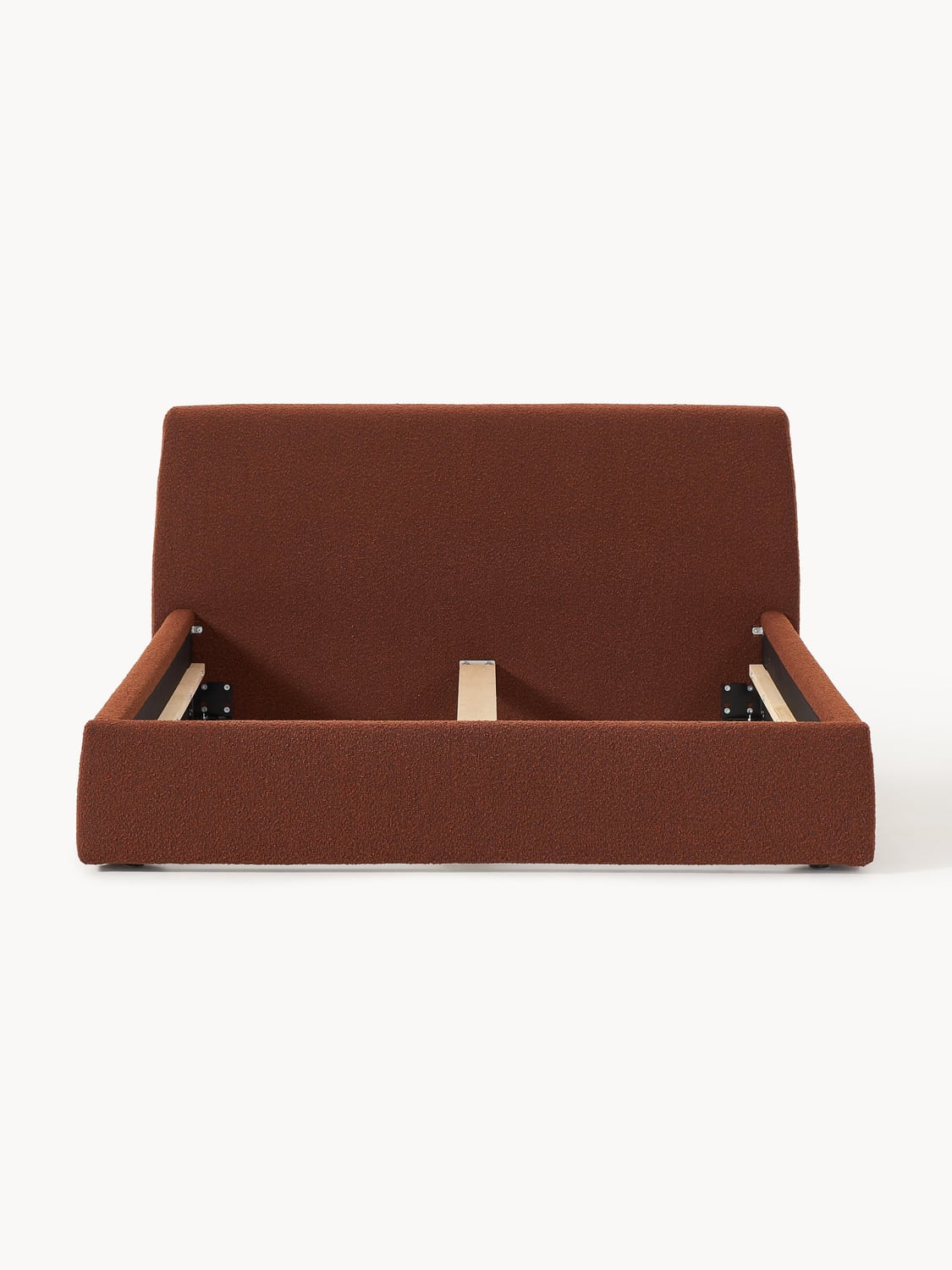 Rovello Upholstered Bouclé Bed