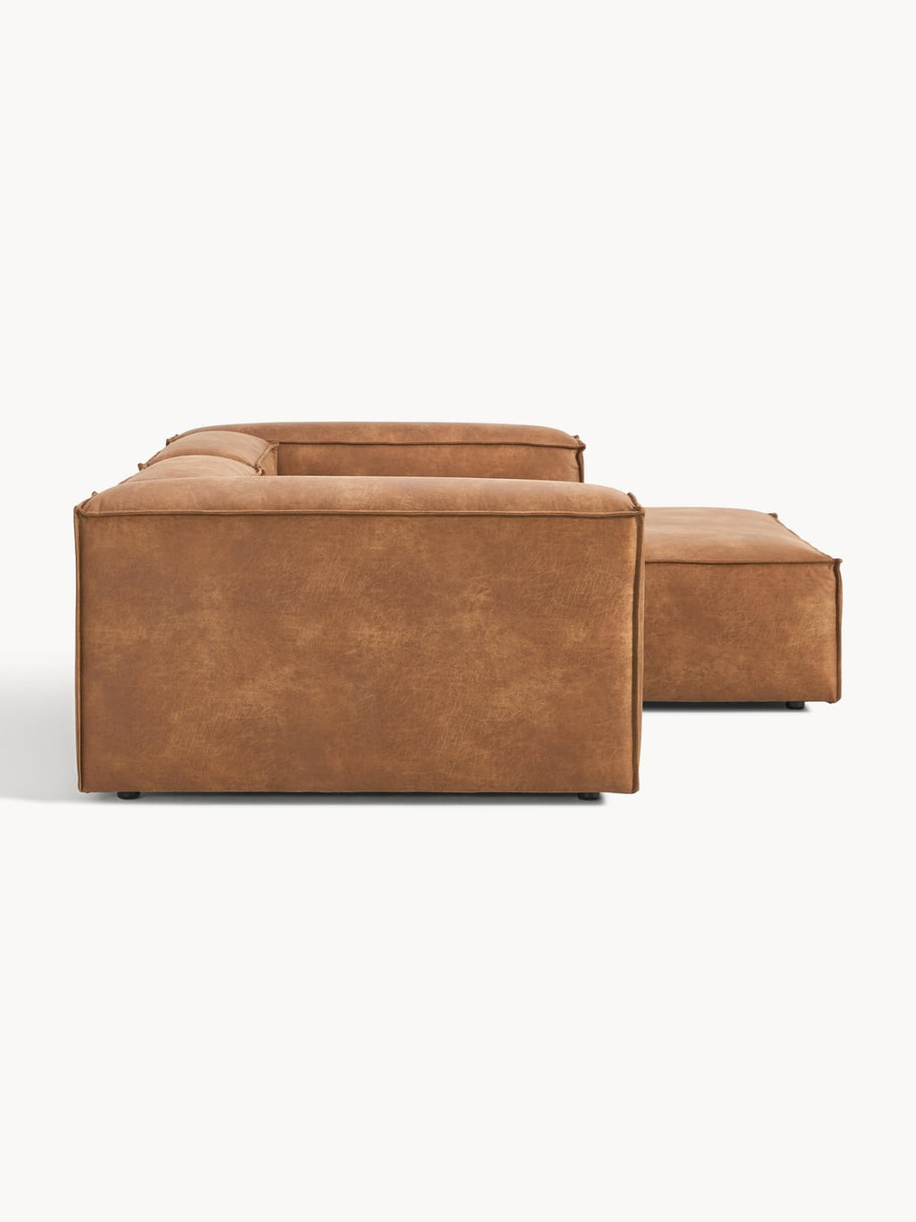 Tavordo Modular Recycled Leather Corner Sofa (2-seater)