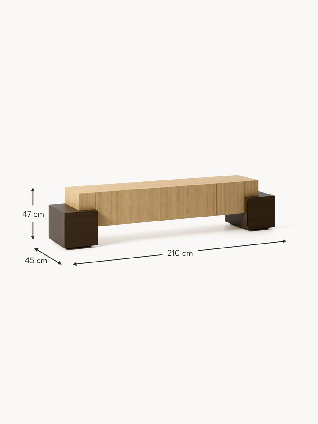 Tavernola Wooden TV Stand