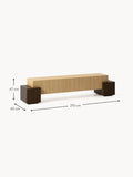 Tavernola Wooden TV Stand