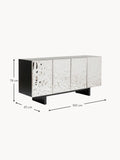 Ossuccio Stainless Steel Sideboard
