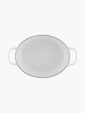 Cermenate Oval Cast Iron Casserole Signature