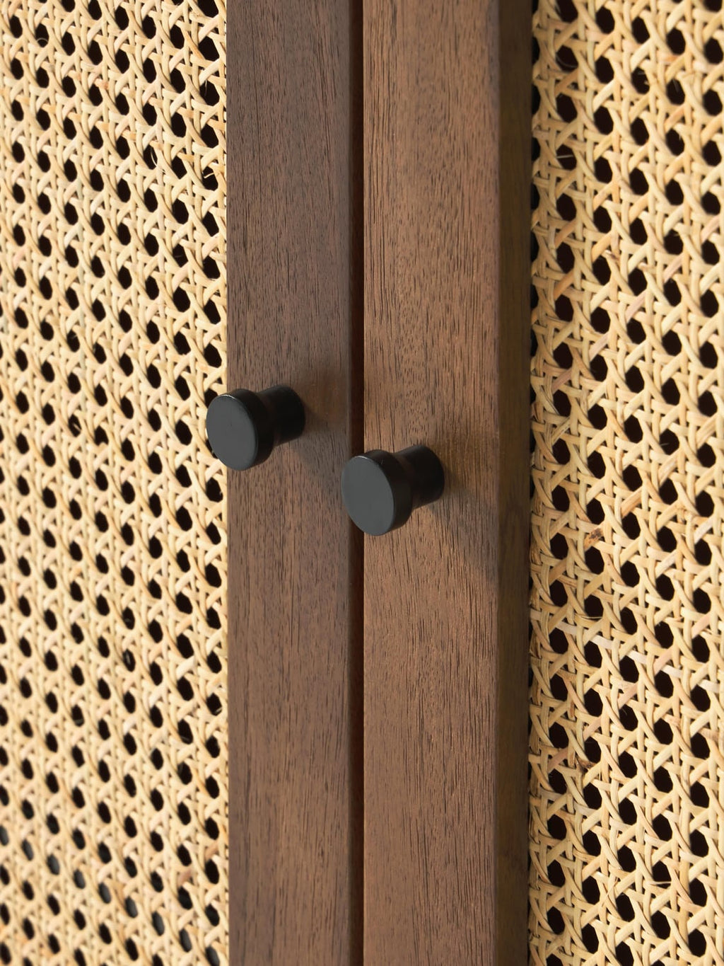 Bellagio Highboard with Viennese Wickerwork
