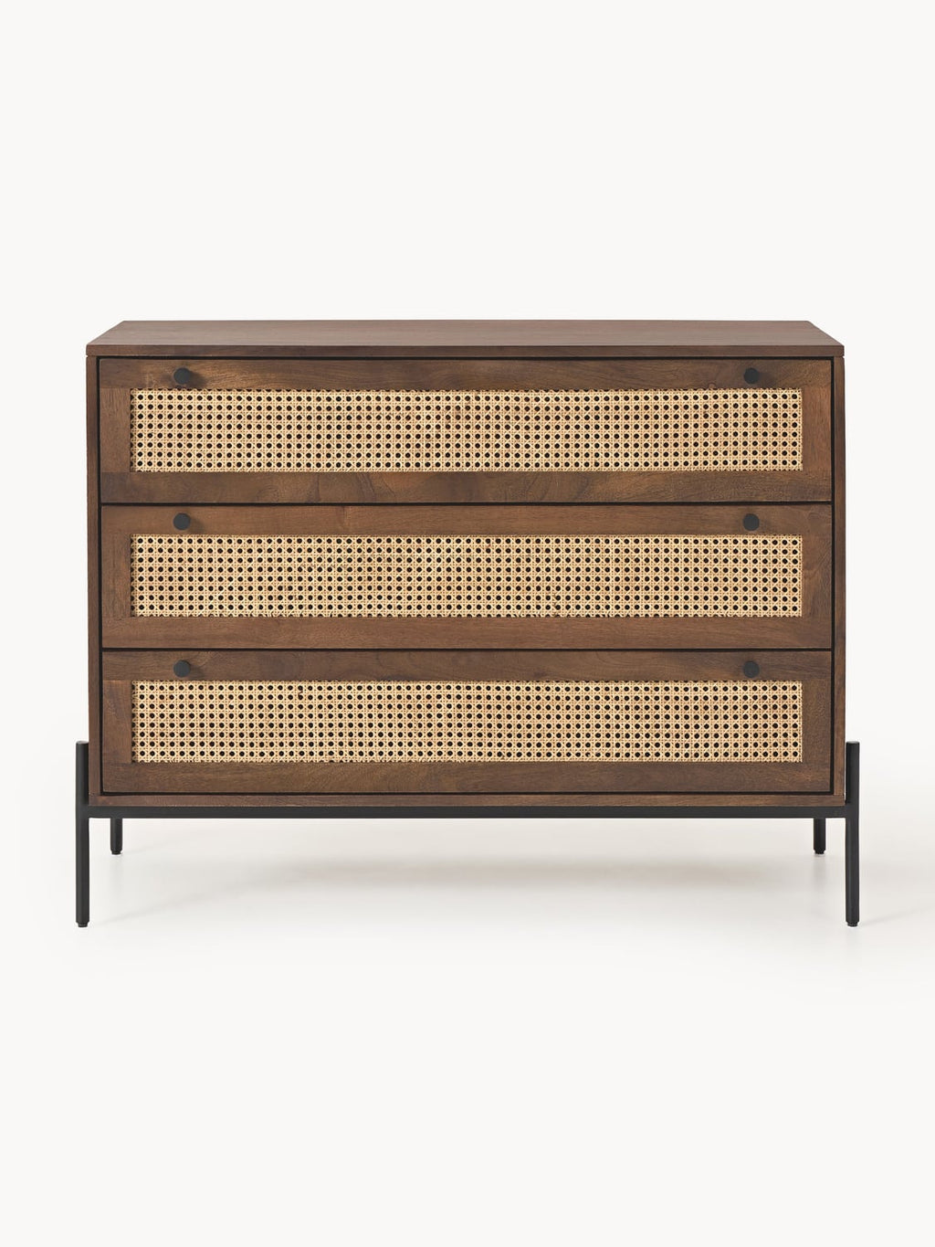 Bellagio Chest of Drawers with Viennese Wickerwork
