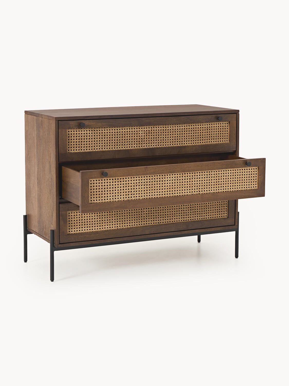 Bellagio Chest of Drawers with Viennese Wickerwork