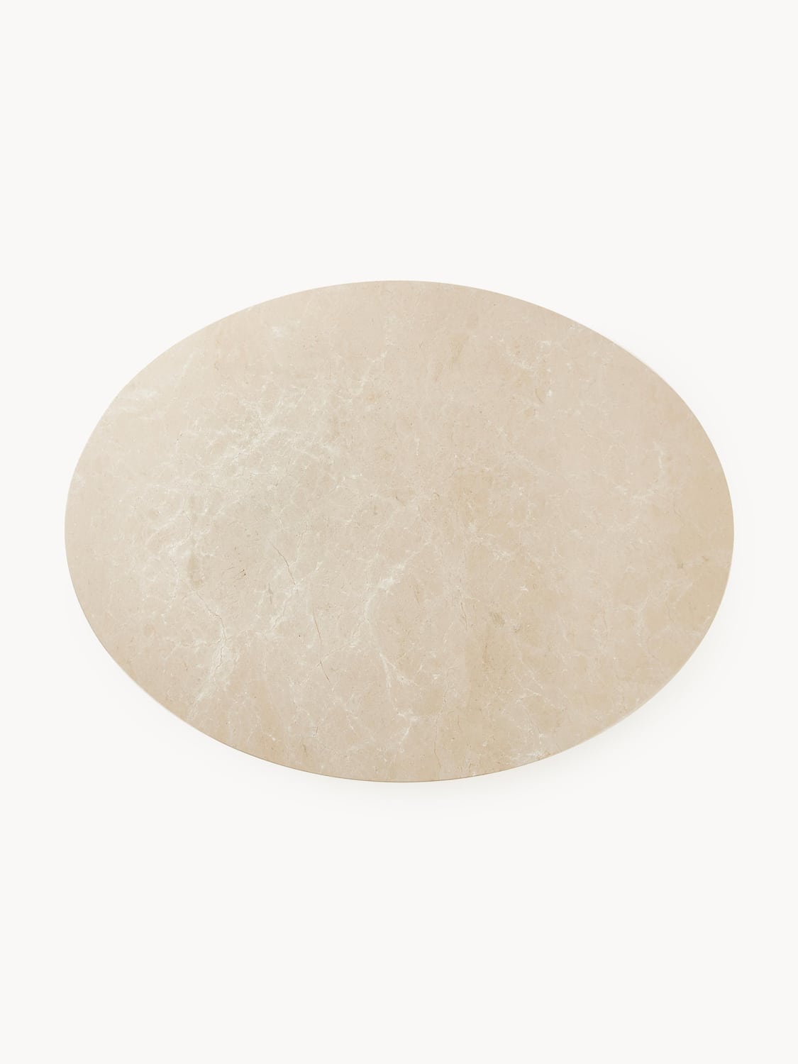 Cermenate Oval Marble Dining Table, 120 x 90 cm