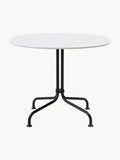 Delebio Round Bistro Table with Ceramic Top, Ø 75 x H 73 cm