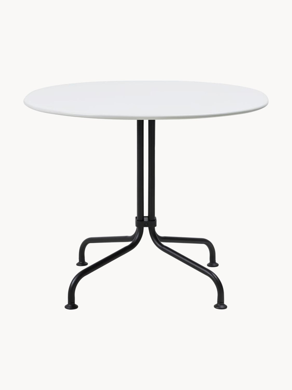 Delebio Round Bistro Table with Ceramic Top, Ø 75 x H 73 cm