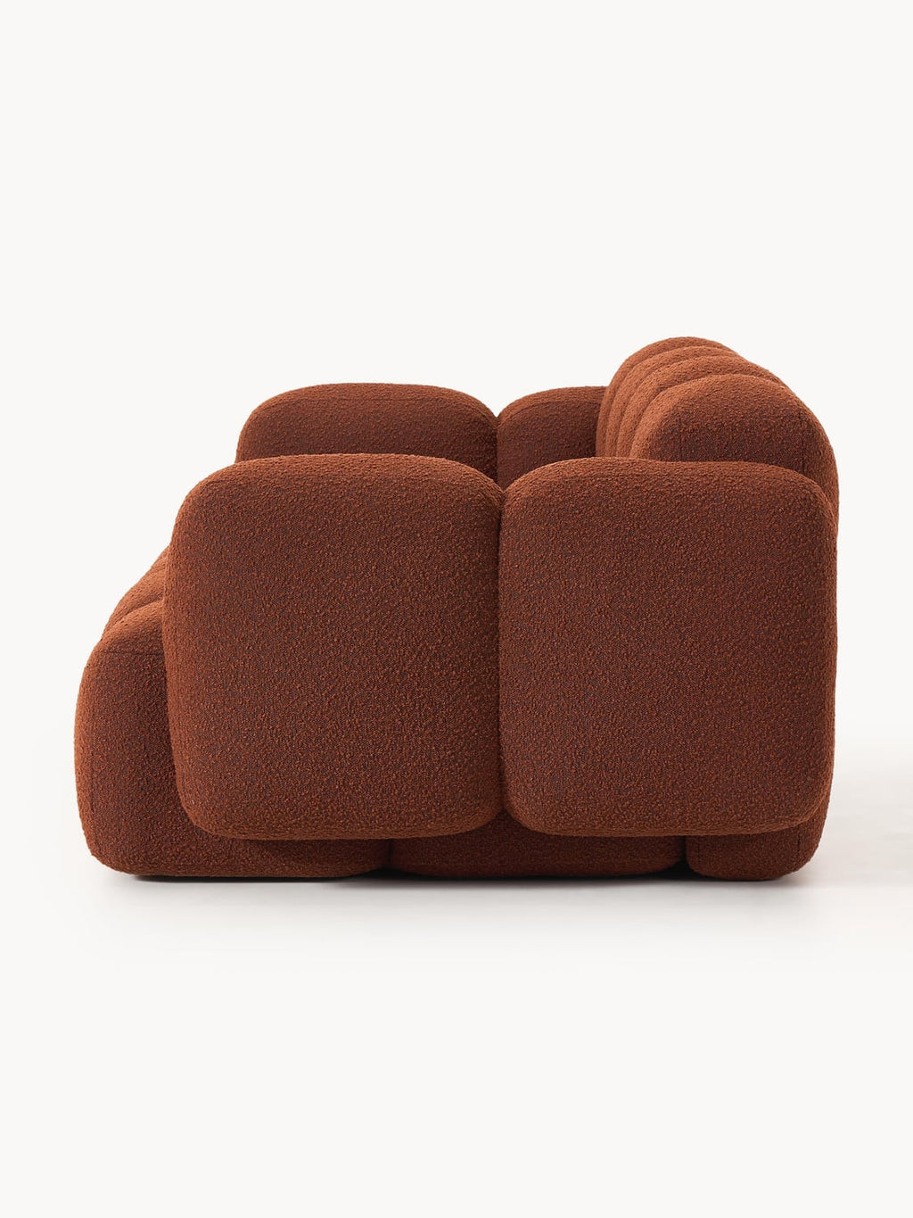 Valbrona Bouclé Modular Sofa (3-seater)