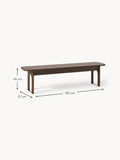 Anzano Wooden Bench, various sizes