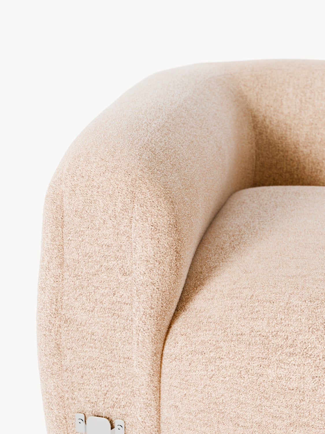 Bellara Round Bouclé Corner Module