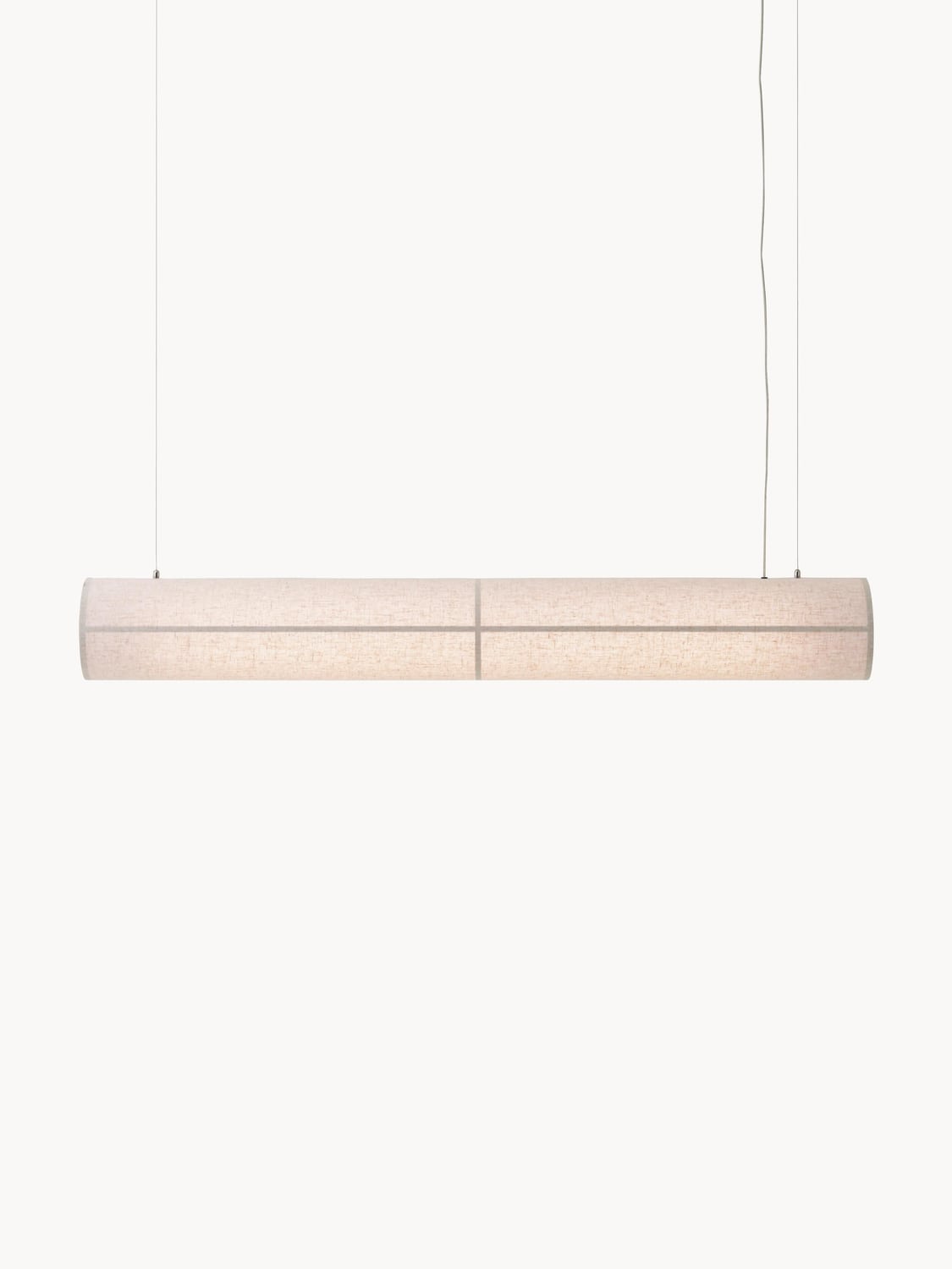 Tremezzo Large Dimmable Linen LED Pendant Light