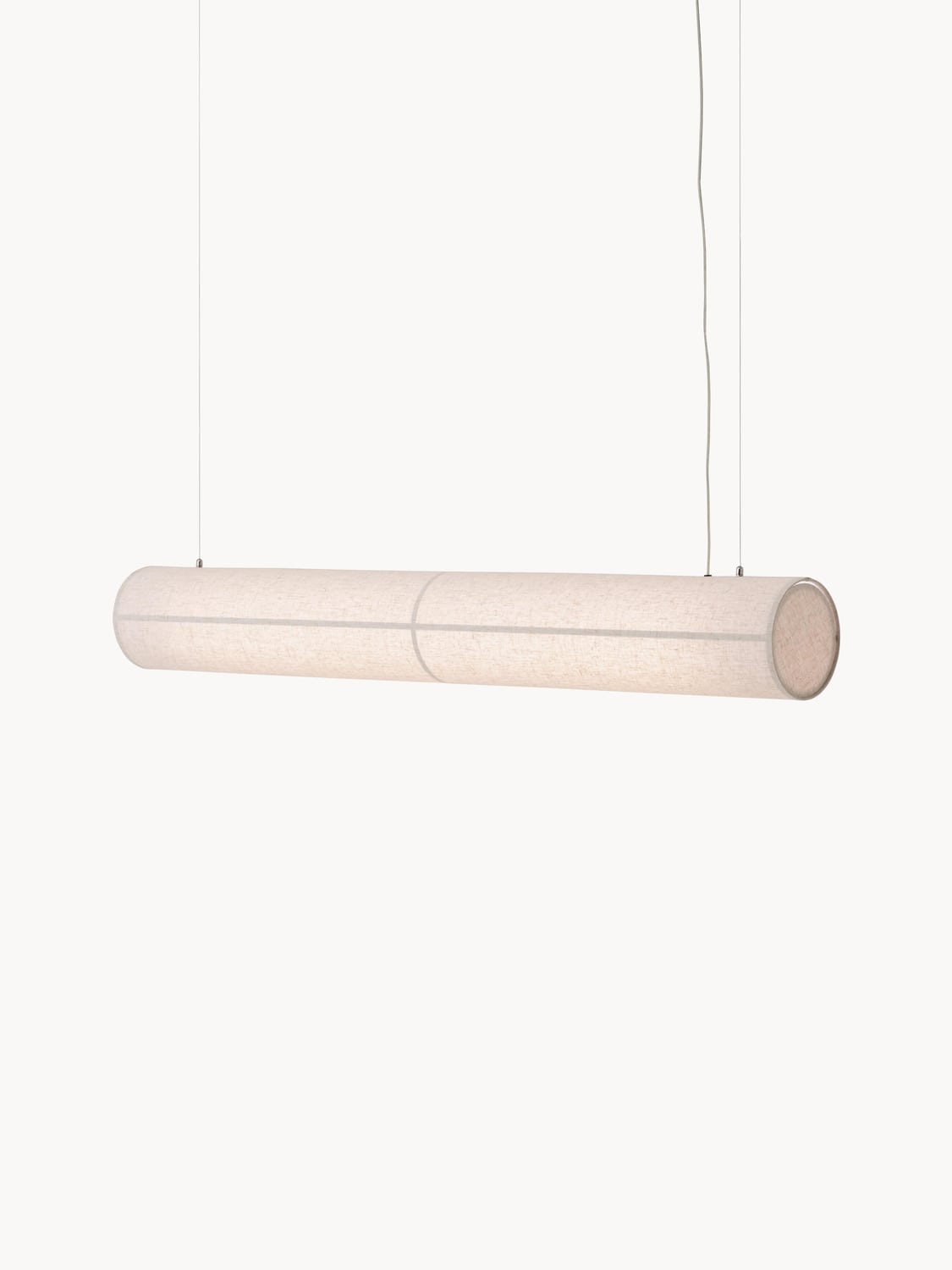 Tremezzo Large Dimmable Linen LED Pendant Light