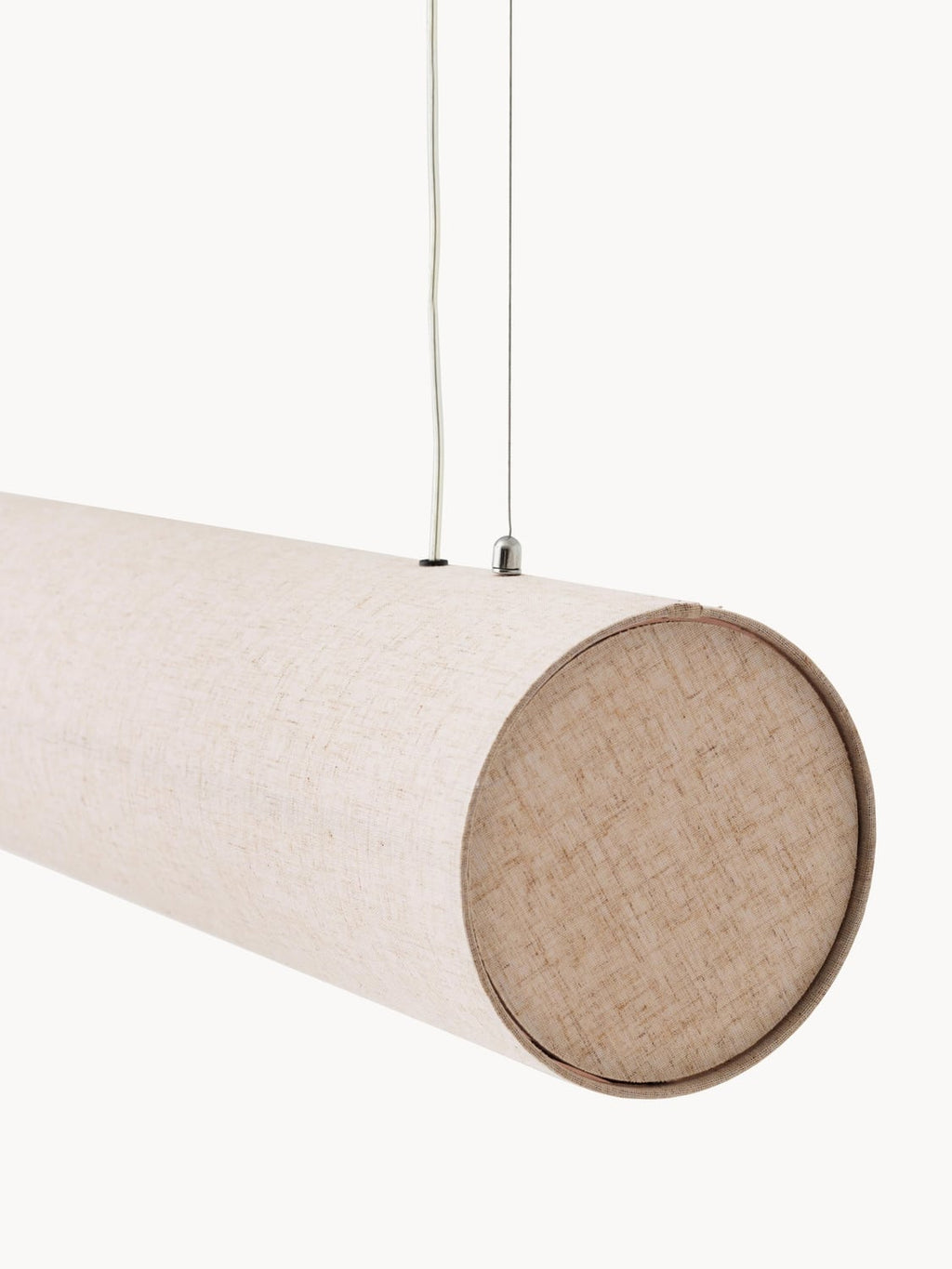 Tremezzo Large Dimmable Linen LED Pendant Light