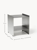 Limido Metal Bedside Table