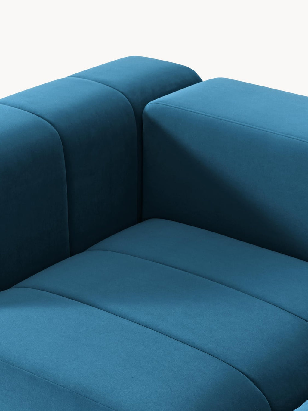 Cermenate Modular Velvet Sofa (4-seater)