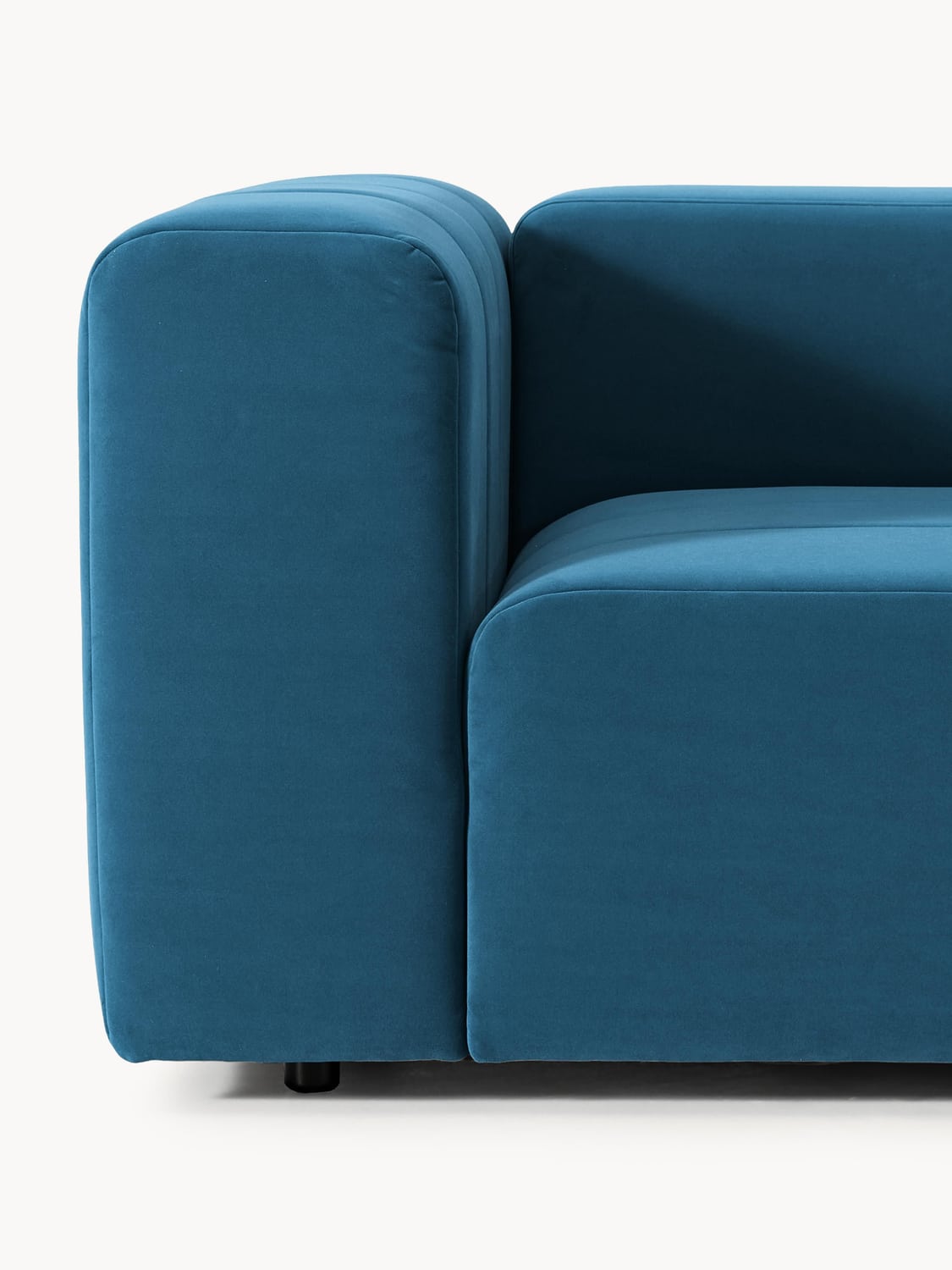 Cermenate Modular Velvet Sofa (4-seater)