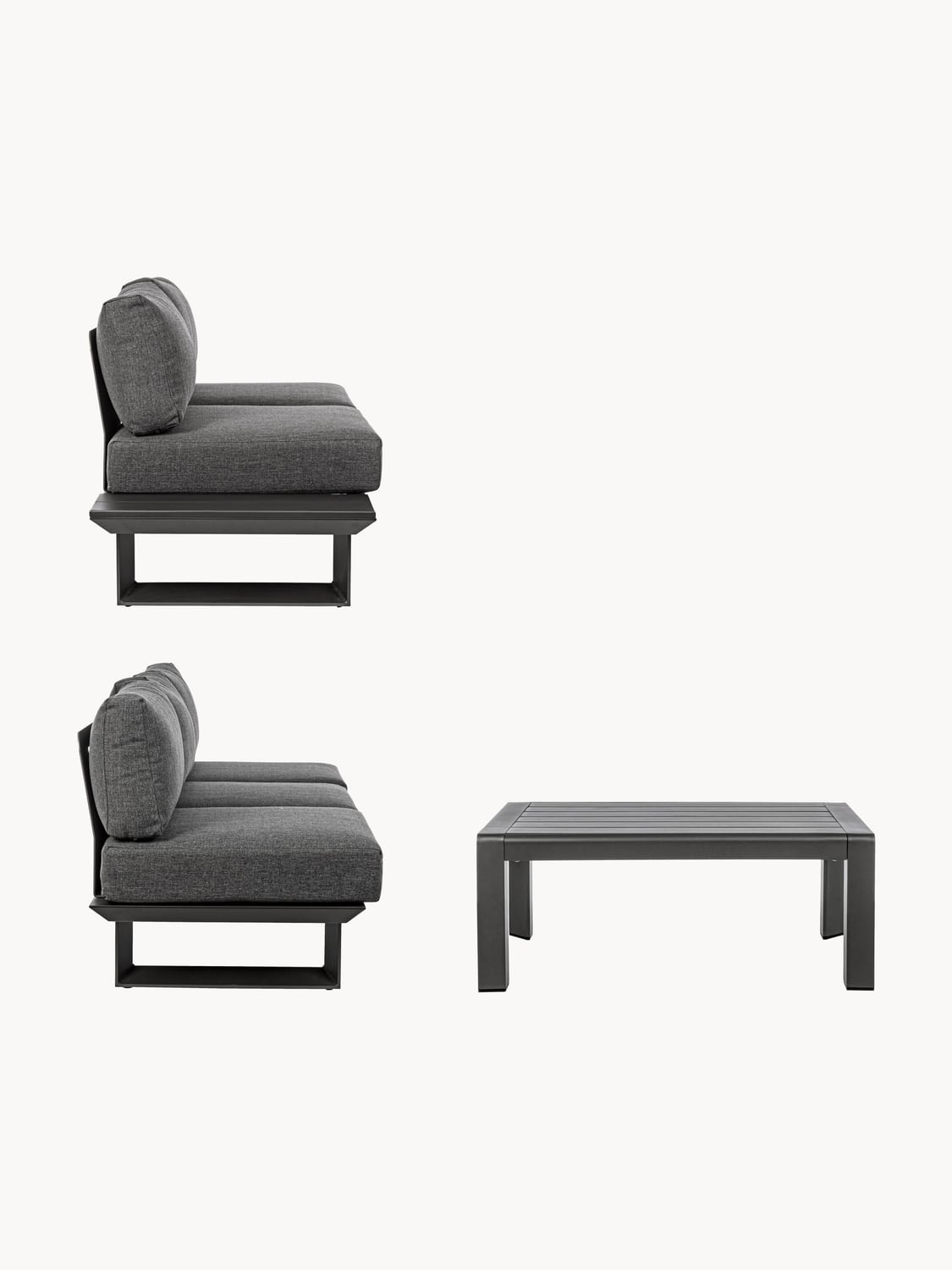 Varenna Garden Lounge Set (set of 3)
