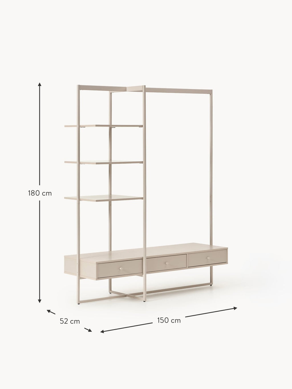 Vassena Open Wardrobe