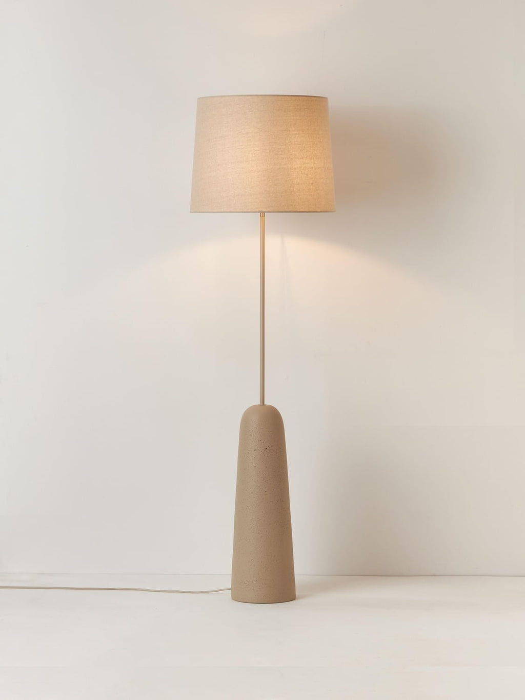 Rovello Floor Lamp with Concrete Base