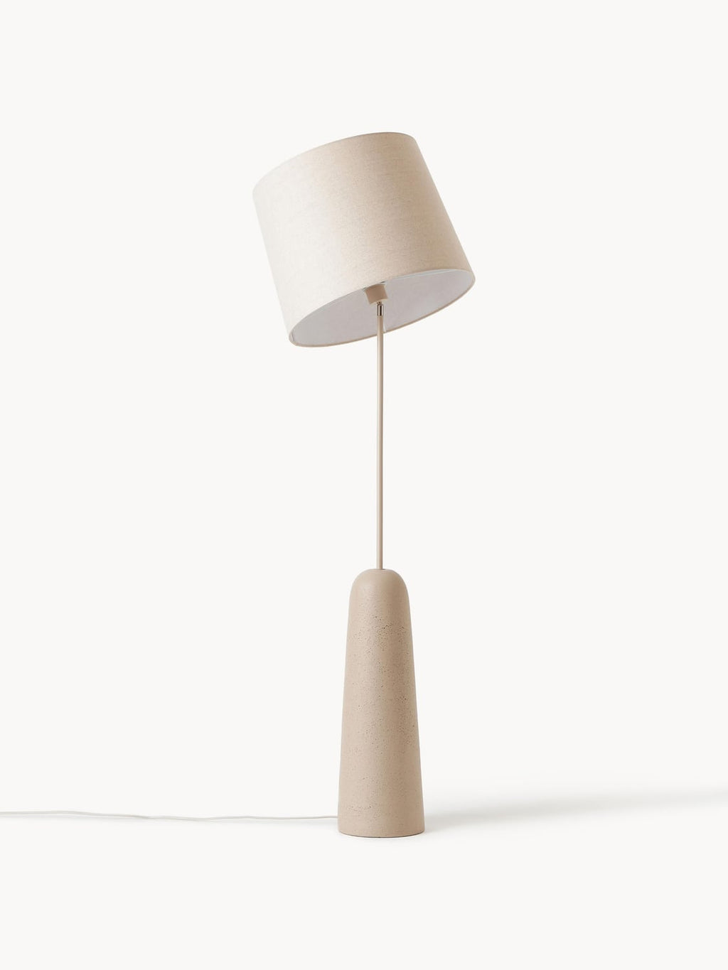 Rovello Floor Lamp with Concrete Base
