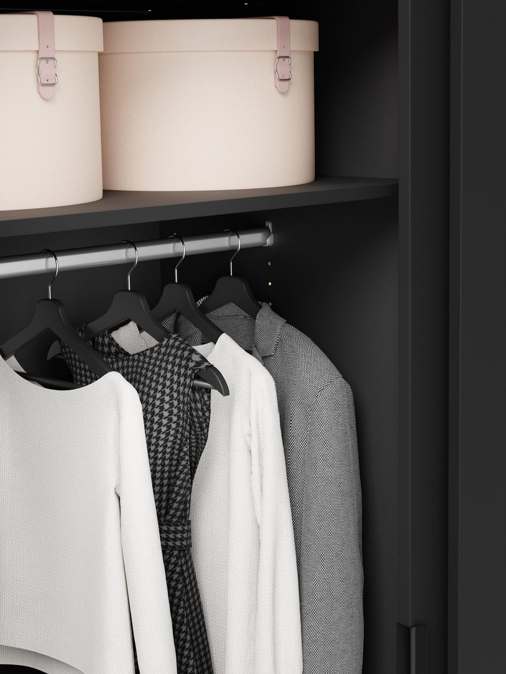 Dosso Modular Sliding Door Wardrobe, 300 cm Wide — available in several sizes