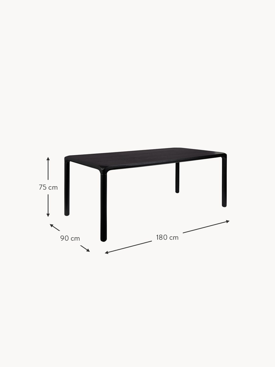Albiolo Wooden Dining Table, Various Sizes