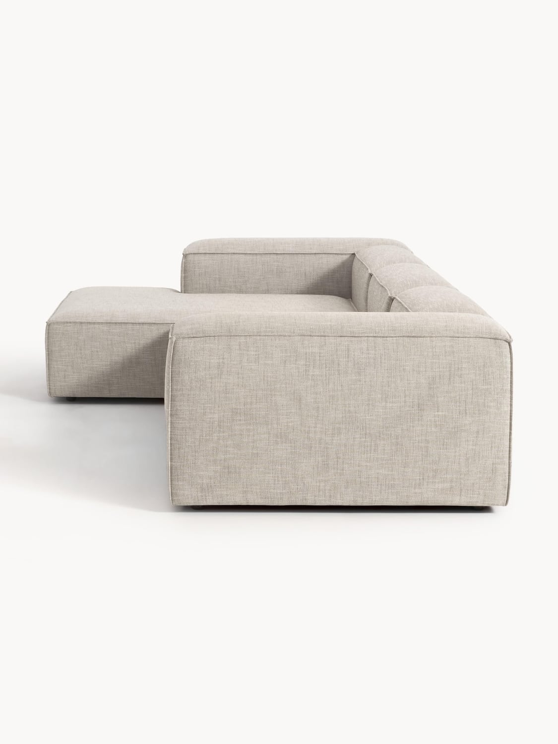 Tavordo Linen Blend Modular Corner Sofa (4-seater)