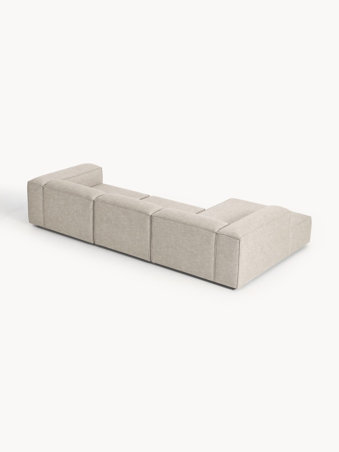 Tavordo Linen Blend Modular Corner Sofa (4-seater)